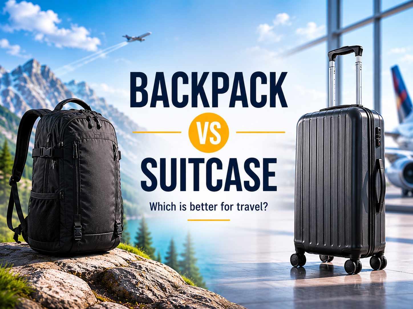 The backpack or suitcase for travelling – which is better?