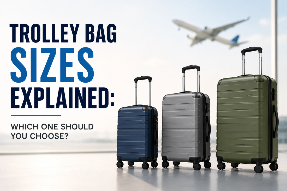 Trolley bag sizes explained: which one should you choose?