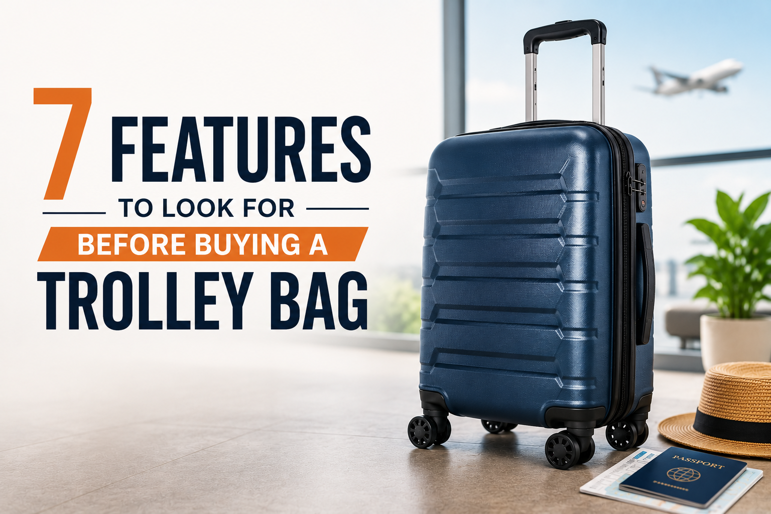 7 Features to Look for Before Buying a Trolley Bag