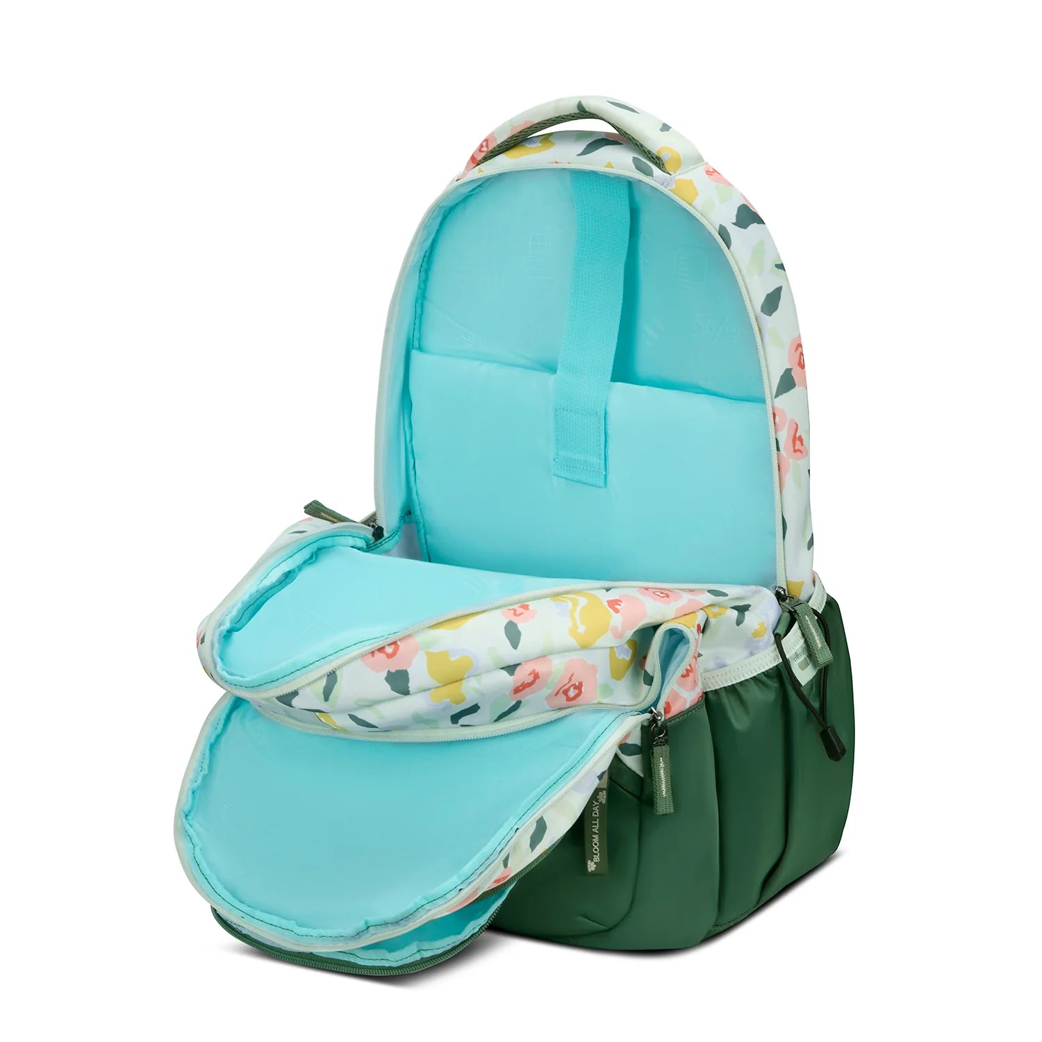 Skybags Stella Printed School Backpack 37L – Green