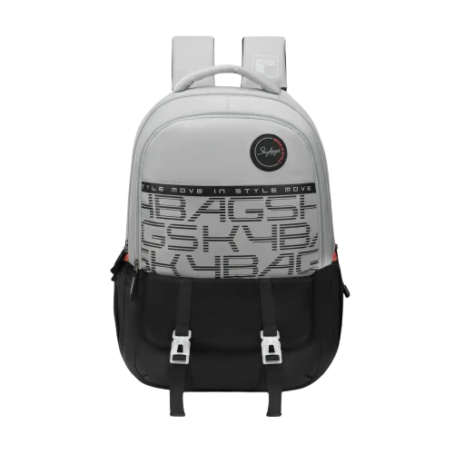 Skybags Aero Pro School Backpack 38L – Hot Box Black Grey