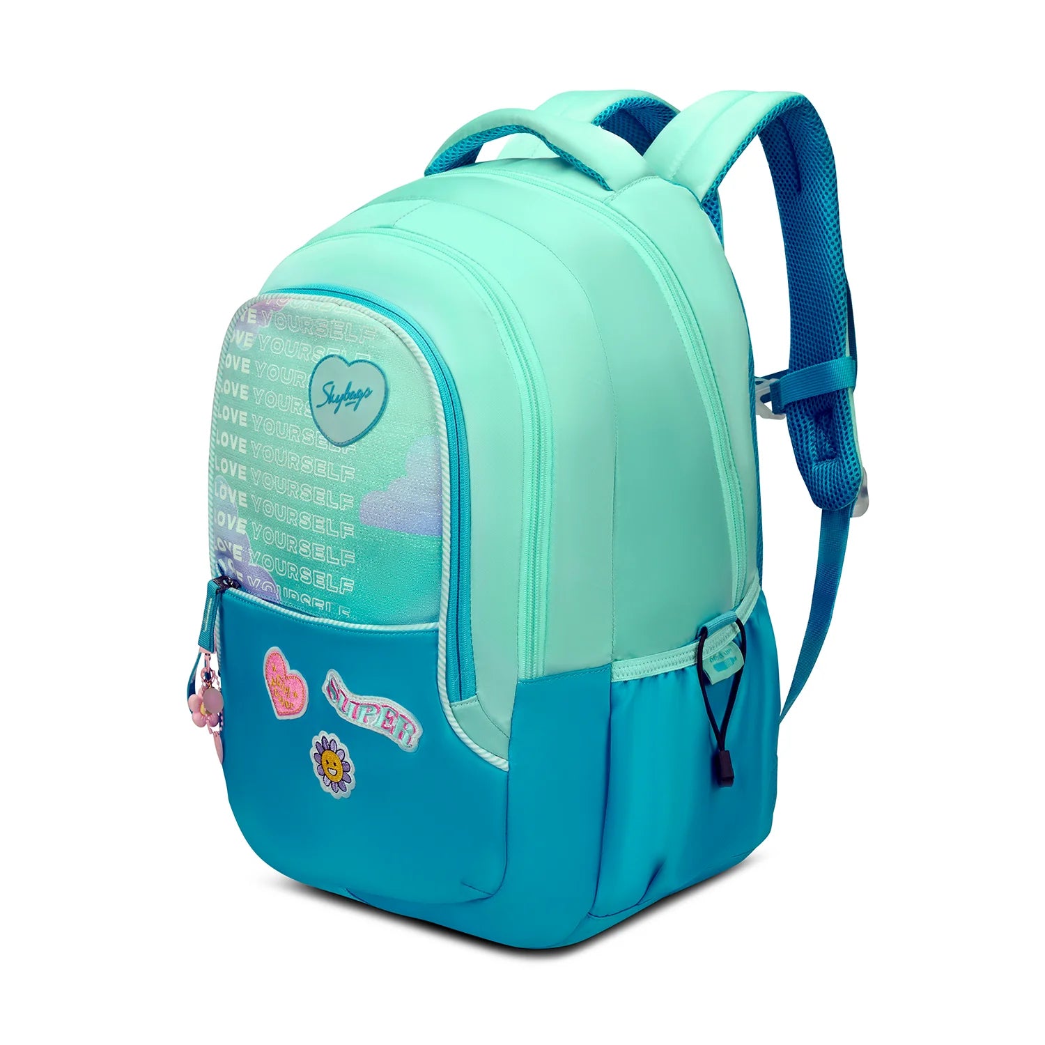 Skybags Glitter School Backpack 37L – Green