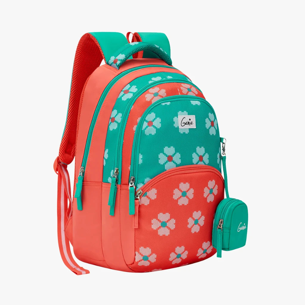 Genie Crimson School Backpack 27L – Teal