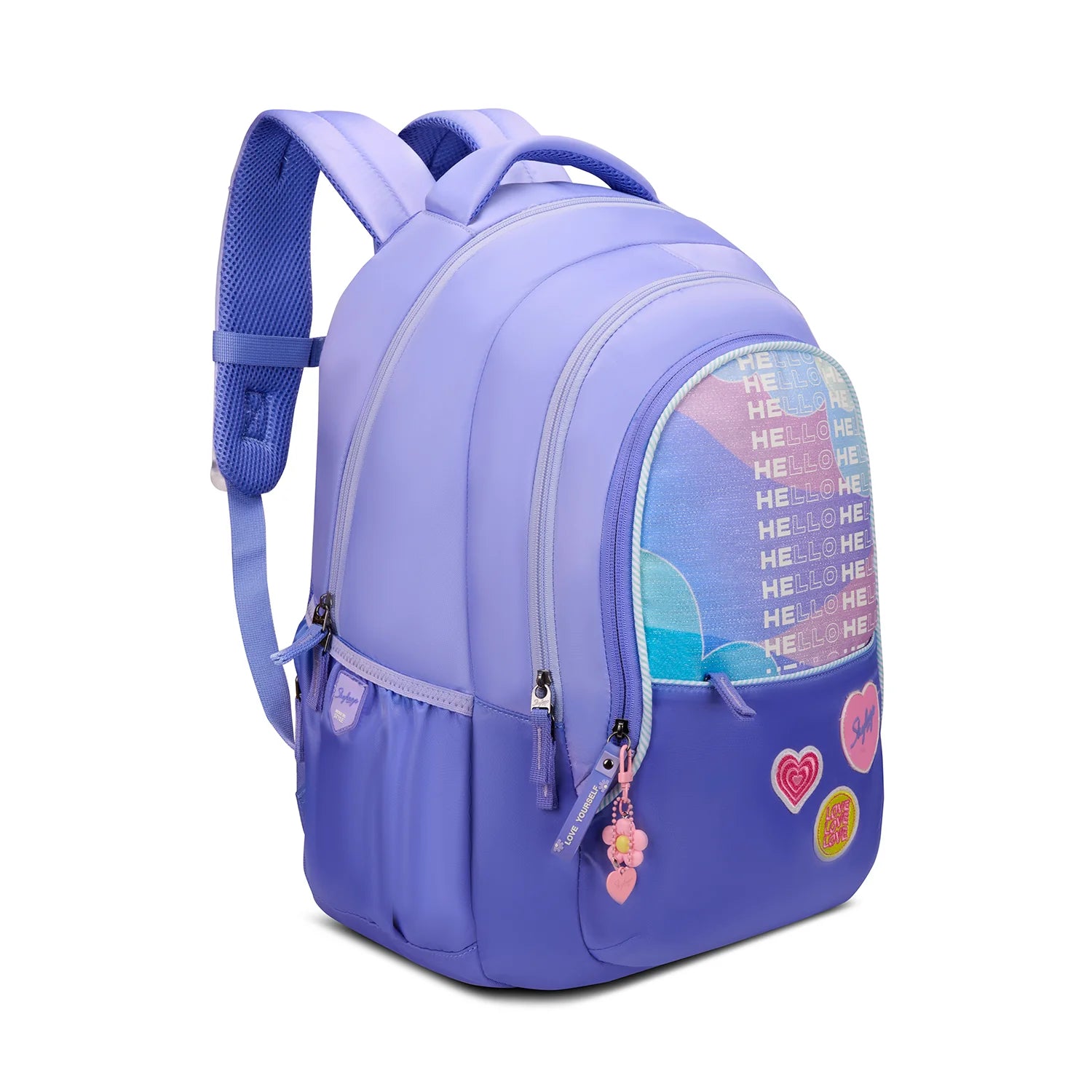 Skybags Glitter School Backpack 37L – Purple