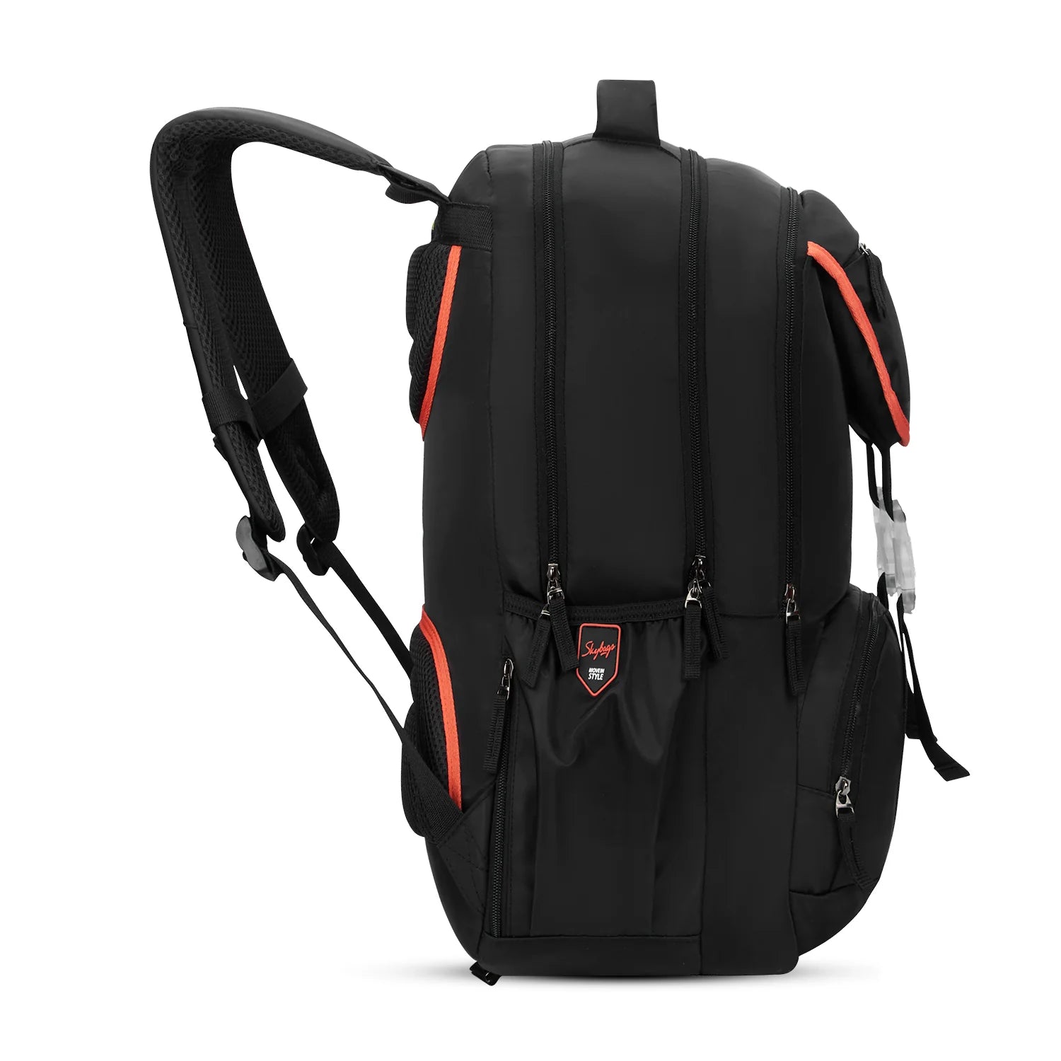Skybags Sizzler Pro School Backpack 39L – Hot Box Black