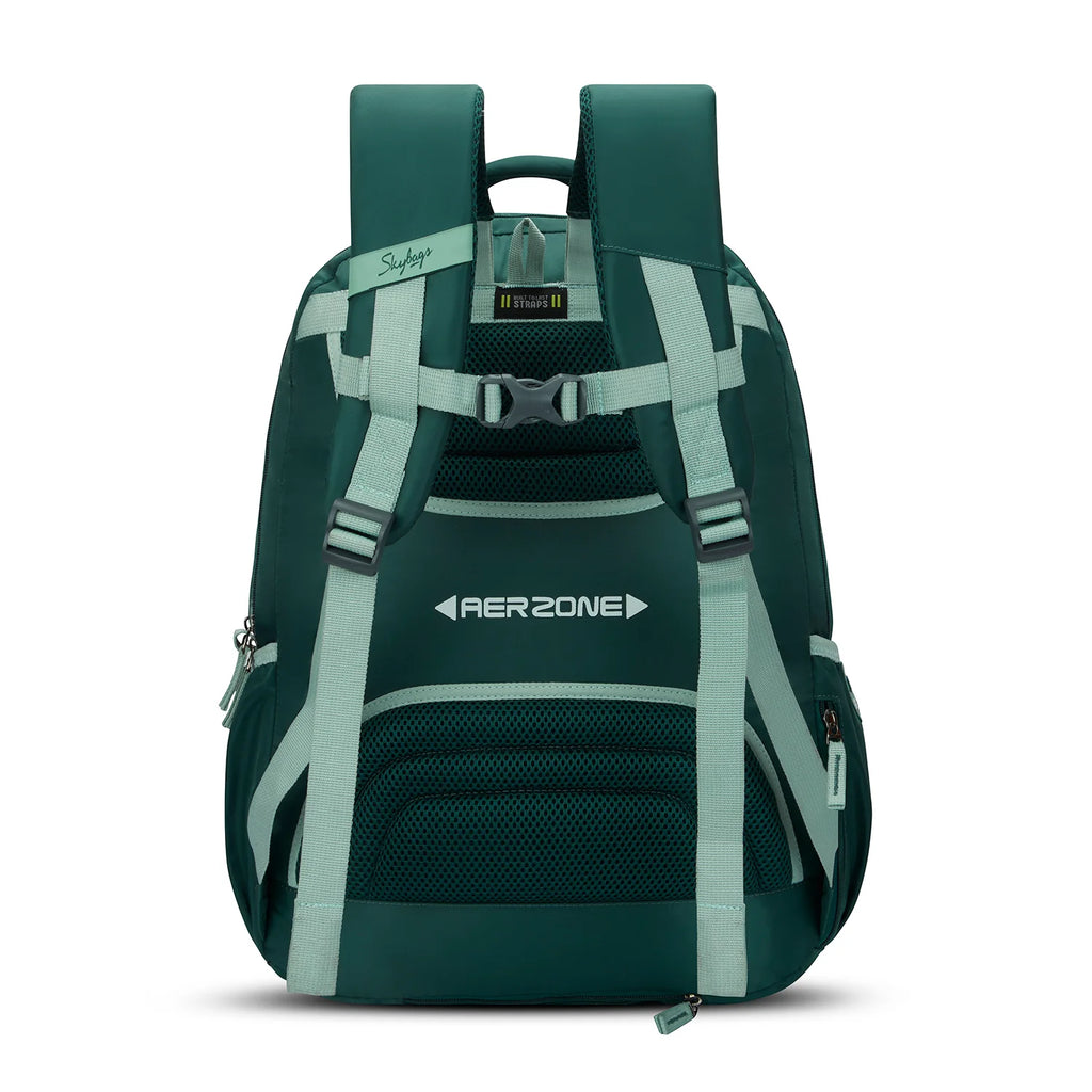 Skybags Sizzler Pro School Backpack 39L – Jungle Green