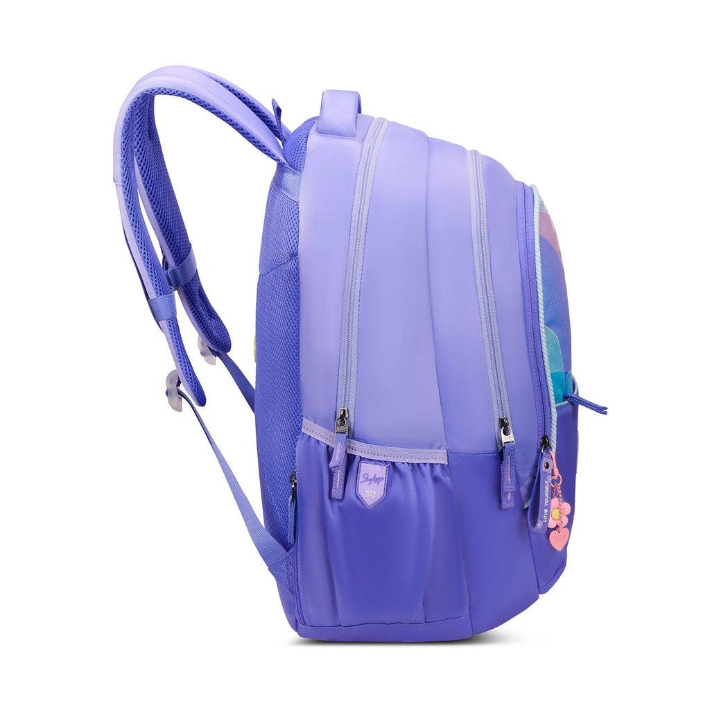 Skybags Glitter School Backpack 37L – Purple