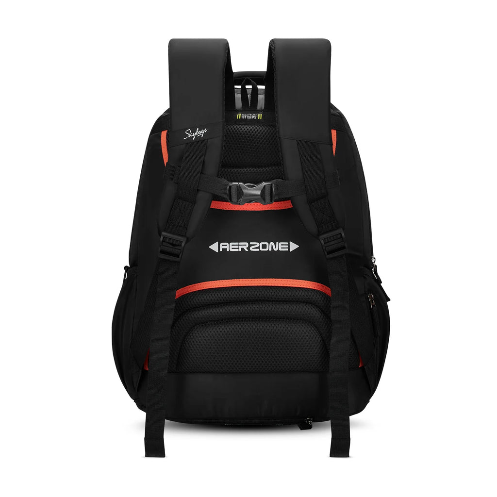 Skybags Sizzler Pro School Backpack 39L – Hot Box Black