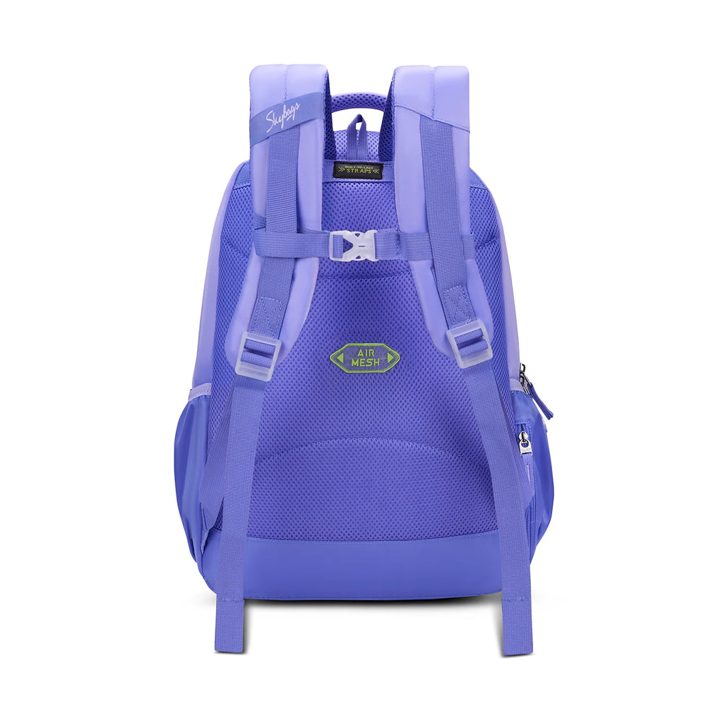 Skybags Glitter School Backpack 37L – Purple