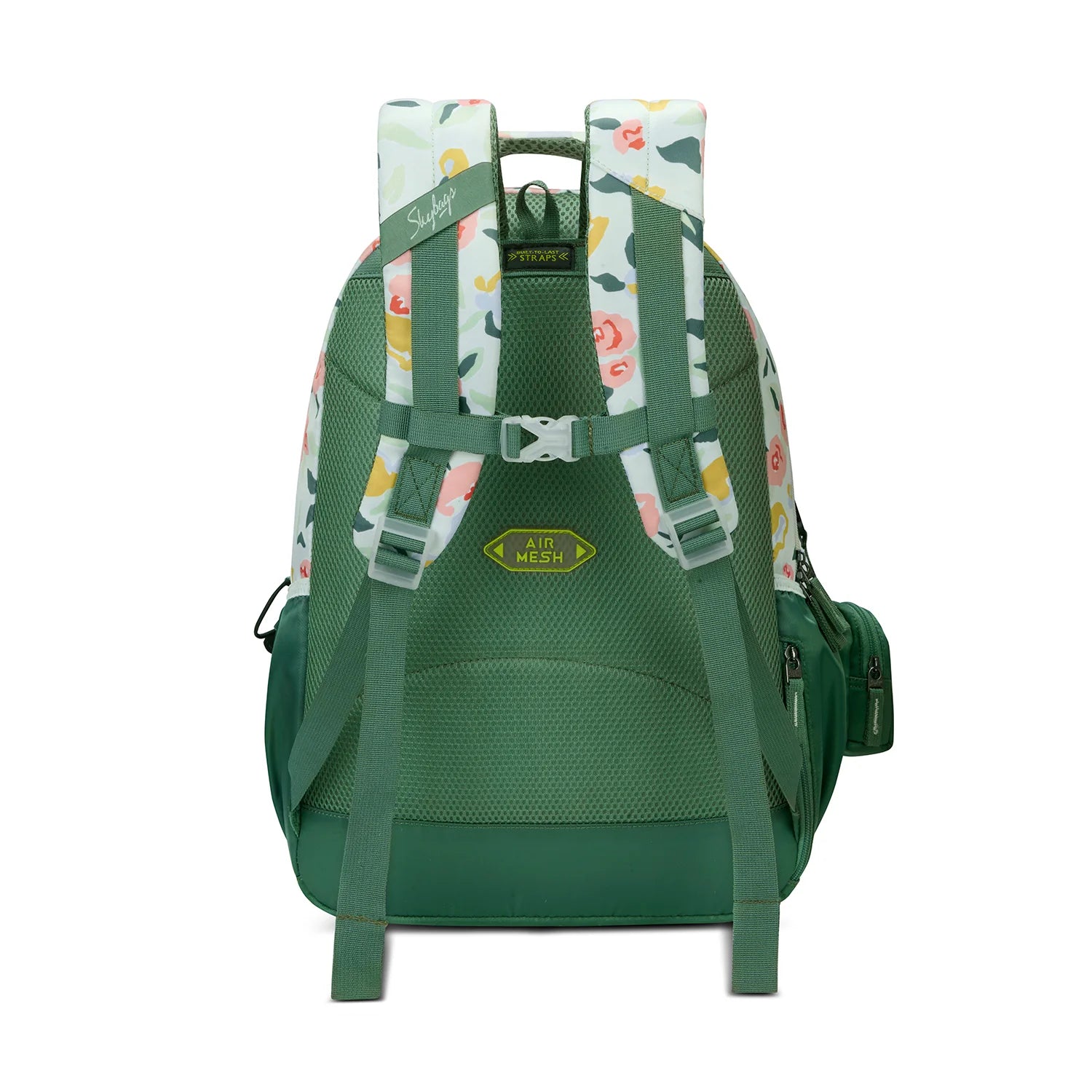 Skybags Stella Printed School Backpack 37L – Green