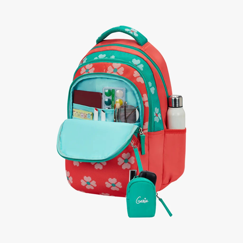 Genie Crimson School Backpack 27L – Teal