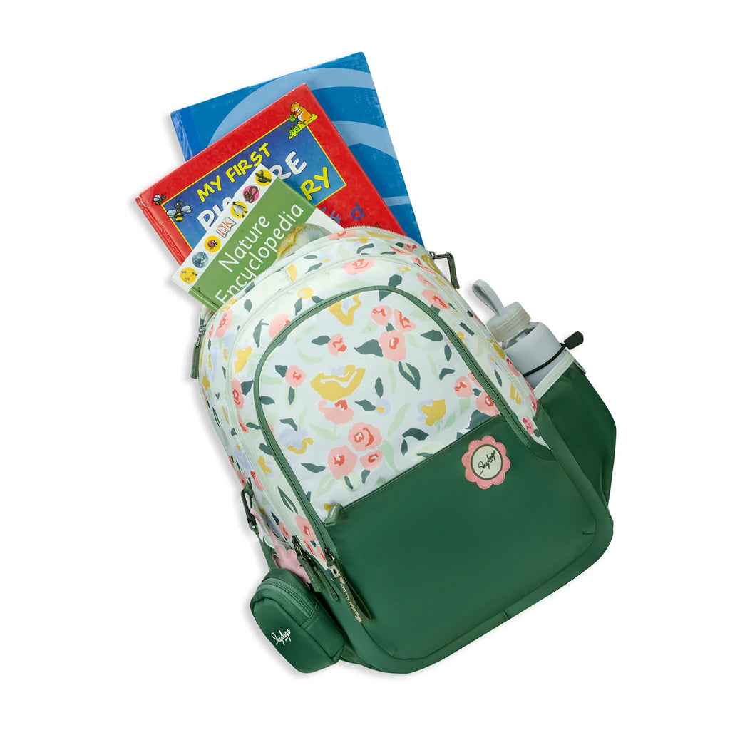 Skybags Stella Printed School Backpack 37L – Green