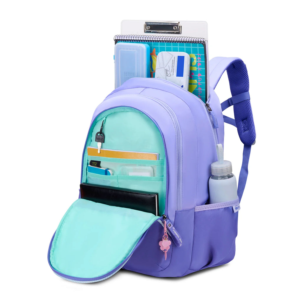 Skybags Glitter School Backpack 37L – Purple