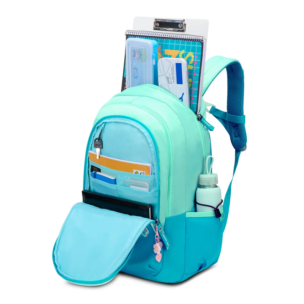 Skybags Glitter School Backpack 37L – Green