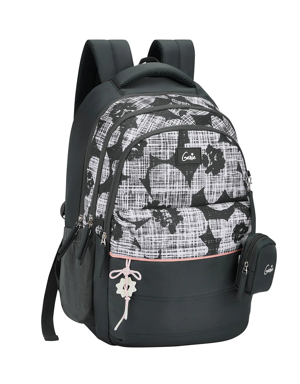 Genie Quilsy School Backpack 40L – Dark Grey