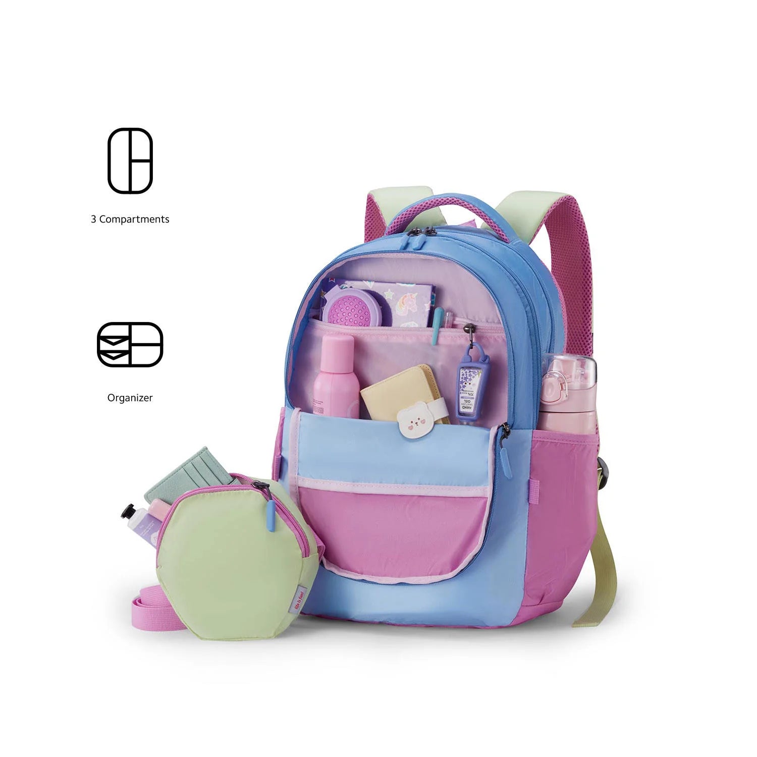 American Tourister HESTIA 3.0 Backpack – Blue (26L)