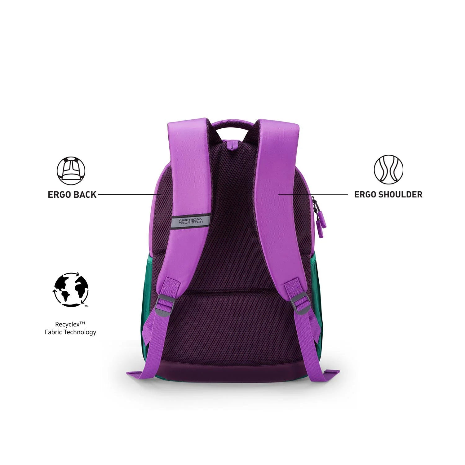 American Tourister HESTIA 3.0 Backpack – Purple (26L)
