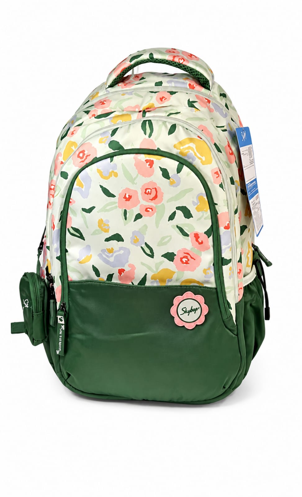 Skybags Stella Printed School Backpack 37L – Green